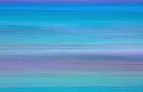 Napili Bay, Maui - shot using long exposure and intentional camera movement to create the abstract form of the bay. The blues are the colors of the bay and the purples are the reefs just below the surface. 